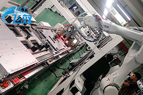 Why is the automatic nailing machine widely used in the chassis cabinet industry?